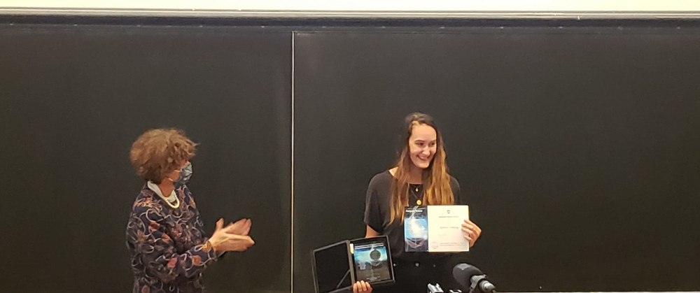 Rebecca Fribourg reçoit le prix Séphora Berrebi Women in Advanced Mathematics & Computer Science