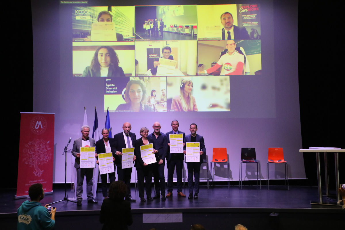 Signature Charte d’Engagement LGBT+ de l’Enseignement Supérieur de L’Autre Cercl