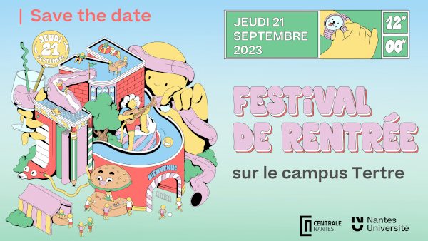 Festival de rentrée Nantes Université le 21 septembre 2023