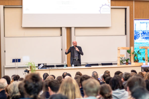 Photo de Philippe Bihouix lors de la conférence de clôture