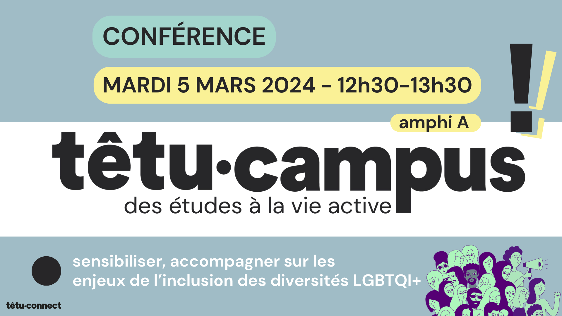 Conférence Têtu campus le 5 mars