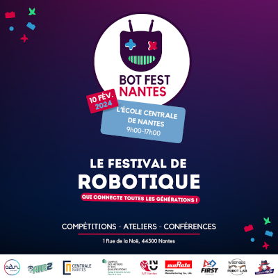 BOT Fest Nantes à Centrale Nantes, le festival de robotique