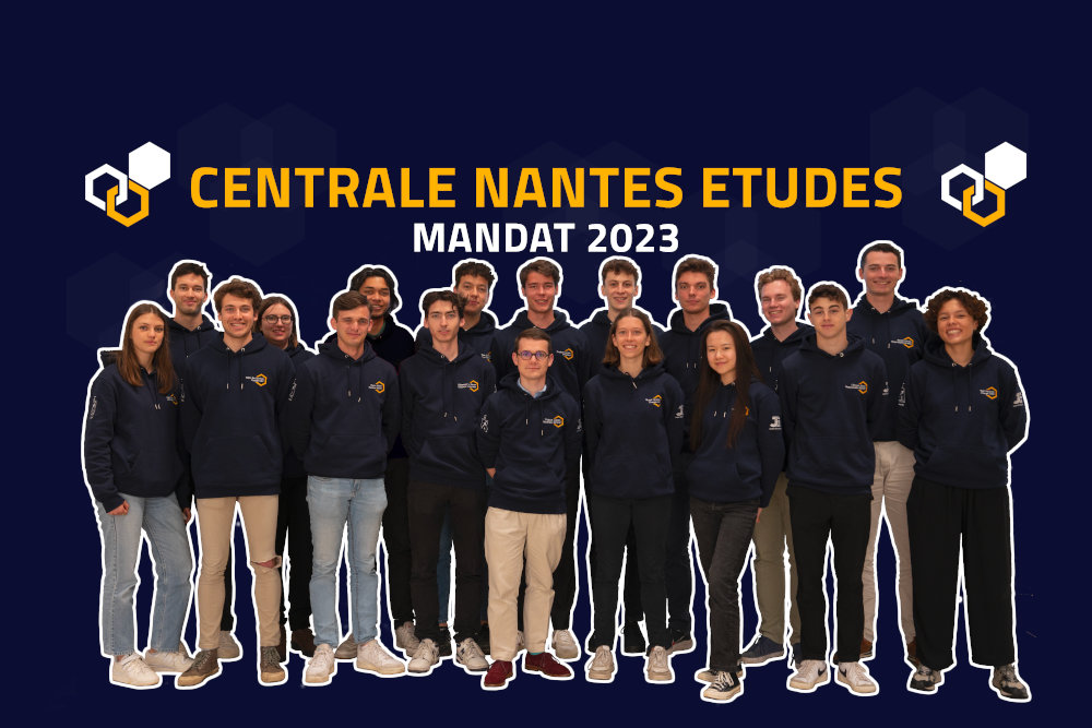 Photo de groupe de Centrale Nantes Etudes 2023