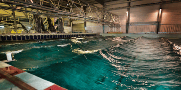 Les essais aux bassins