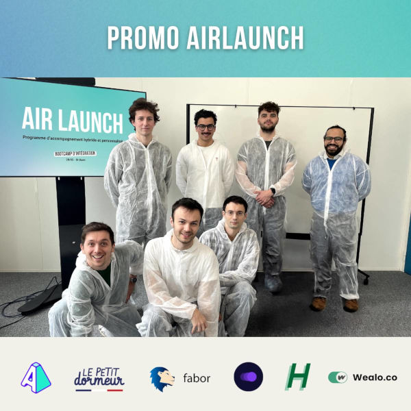 Photo de la 1re promo du programme Air Launch