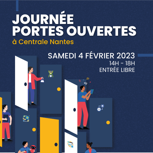 Journée portes ouvertes de Centrale Nantes le 4 février 2023