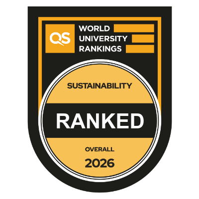 QS Wolrd University Rankings - Sustainability overall 2026 : ranked