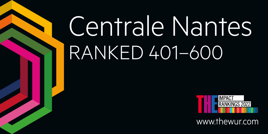 THE Impact Ranking 2022 : Centrale Nantes dans le top 600