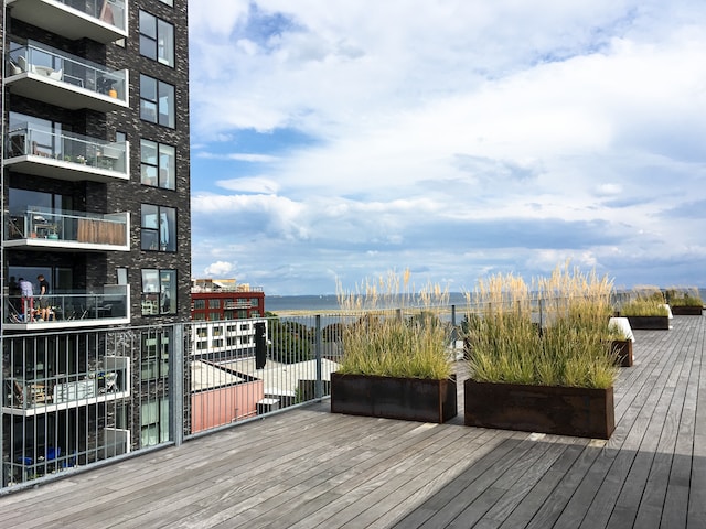 Photo d'une toiture terrasse