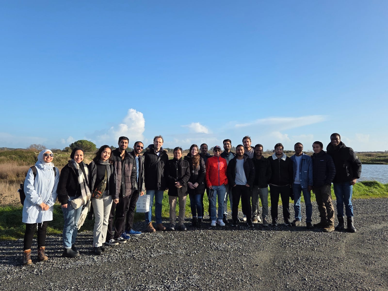 Group picture at Terre de Sel